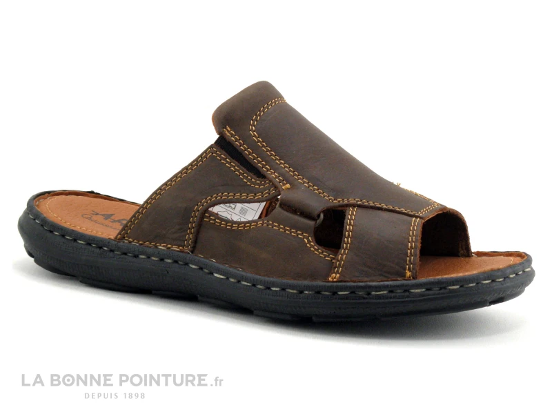 Arima CLOTAIRE Marron - Mule Homme 7 Arima CLOTAIRE Marron - Mule Homme – Image 5
