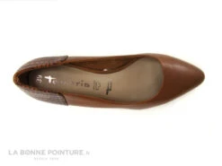 Tamaris 1-22404-25 Brandy Comb - Escarpin Marron Et Croco -Les Bonnes Chaussures cd24607c73b9e66c561f35ea11d5d5ef img 3544.jpg 151435