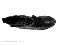The Divine Factory QL4560 Noir Croco - Bottine A Lacet Femme -Les Bonnes Chaussures cd24607c73b9e66c561f35ea11d5d5ef img 3546.jpg 164266