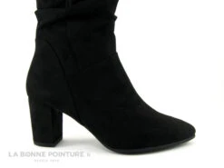 Marco Tozzi 2-25519-27 - Velours Noir Fronce - Botte Talon Haut -Les Bonnes Chaussures cd24607c73b9e66c561f35ea11d5d5ef img 3634.jpg 164347