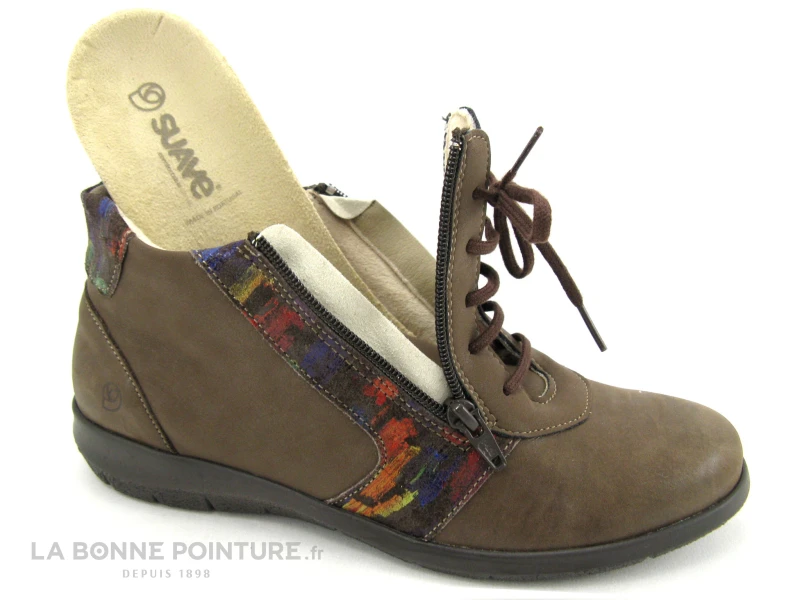 Suave Oxford 6601TS Coyote Multi - Chaussure Montante Femme 7 Suave Oxford 6601TS Coyote Multi - Chaussure Montante Femme – Image 5