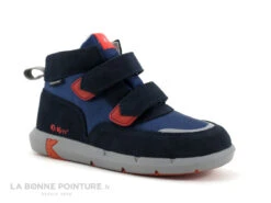 Kickers JUNIBO Marine Rouge 878780-10 - Basket Montante Velcro -Les Bonnes Chaussures cd24607c73b9e66c561f35ea11d5d5ef img 3709.jpg 164435