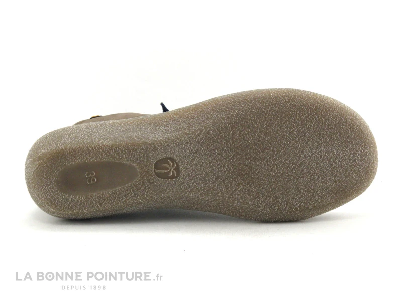 Jungla 7283 Marron - Lacet Elastique Bleu Marine - Boots Femme 9 Jungla 7283 Marron - Lacet Elastique Bleu Marine - Boots Femme – Image 7