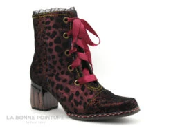 Laura Vita GOCALO 12 Wine - Bottine Bordeaux Et Noire -Les Bonnes Chaussures cd24607c73b9e66c561f35ea11d5d5ef img 4028.jpg 152197