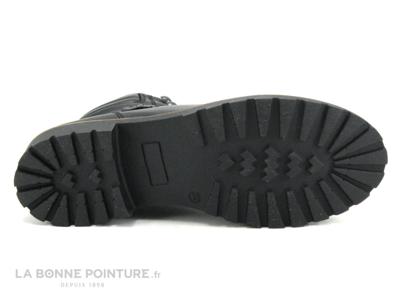 Morans SALEXIS Noir - Bottine Femme Cuir Noir A Lacet 9 Morans SALEXIS Noir - Bottine Femme Cuir Noir A Lacet – Image 7