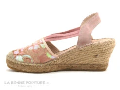 Fabiolas 307180 Rose - Sequins - Espadrille Compensee -Les Bonnes Chaussures cd24607c73b9e66c561f35ea11d5d5ef img 4401.jpg 133806