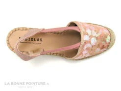 Fabiolas 307180 Rose - Sequins - Espadrille Compensee -Les Bonnes Chaussures cd24607c73b9e66c561f35ea11d5d5ef img 4404.jpg 133807