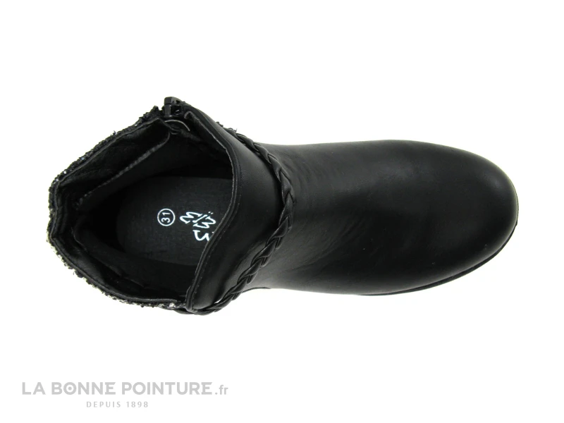 Wipop JELLE Noir - Boots Fille A Zip 5 Wipop JELLE Noir - Boots Fille A Zip – Image 3