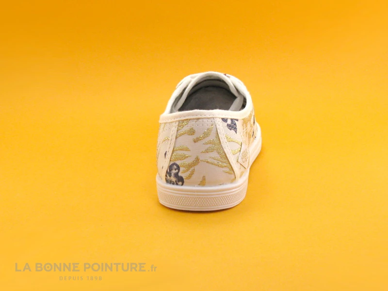 Le Temps Des Cerises BASIC 02 Chiba - Tennis Toile Fleurie 6 Le Temps Des Cerises BASIC 02 Chiba - Tennis Toile Fleurie – Image 4