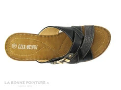 Lisa Bendi LB2496 Noir - Gris Serpent - Mule Compensée -Les Bonnes Chaussures cd24607c73b9e66c561f35ea11d5d5ef img 4730.jpg 104928