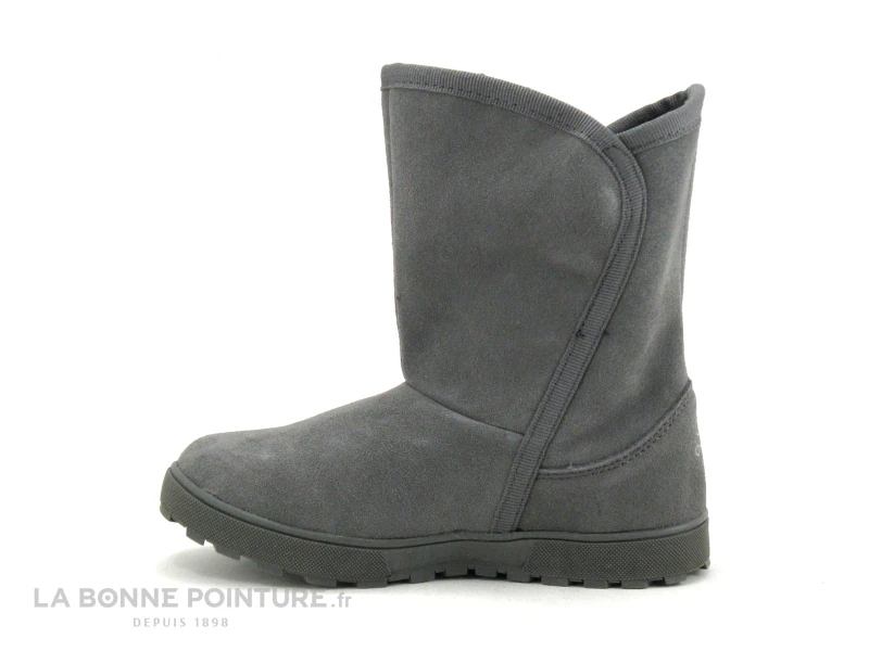 Lico Amalia 710171 Gris - Bottine Fourree - Cuir Velours Gris 5 Lico Amalia 710171 Gris - Bottine Fourree - Cuir Velours Gris – Image 3