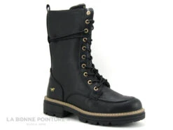 Mustang 1437 503 9 Noir - Bottine Noire Avec Semelle Crantee -Les Bonnes Chaussures cd24607c73b9e66c561f35ea11d5d5ef img 5047.jpg 177840