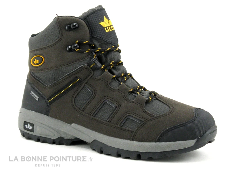 Lico EAGAR HIGH Marron Orange - Boots Randonnee Homme 7 Lico EAGAR HIGH Marron Orange - Boots Randonnee Homme – Image 5
