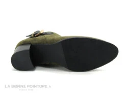 The Divine Factory QL4724 Kaki - Lanieres Noires - Bottine Femme -Les Bonnes Chaussures cd24607c73b9e66c561f35ea11d5d5ef img 5169.jpg 177998