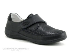 TopWay B843074 Noir - Noir Craquele Brillant - Chaussure Femme Velcro -Les Bonnes Chaussures cd24607c73b9e66c561f35ea11d5d5ef img 5259.jpg 178037