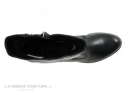 Tamaris Black 1-25055-25 Bottines Noires Plissees A Zip -Les Bonnes Chaussures cd24607c73b9e66c561f35ea11d5d5ef img 5358.jpg 153909