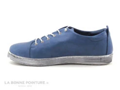 Andrea Conti 0347891 - Basket Femme Cuir Bleu - Lacet Elastique -Les Bonnes Chaussures cd24607c73b9e66c561f35ea11d5d5ef img 5399.jpg 166144