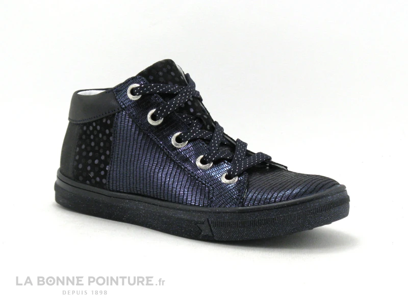 Bellamy CALIGO Iguana Marine - Noir - Basket Montante Fille 3 Bellamy CALIGO Iguana Marine - Noir - Basket Montante Fille
