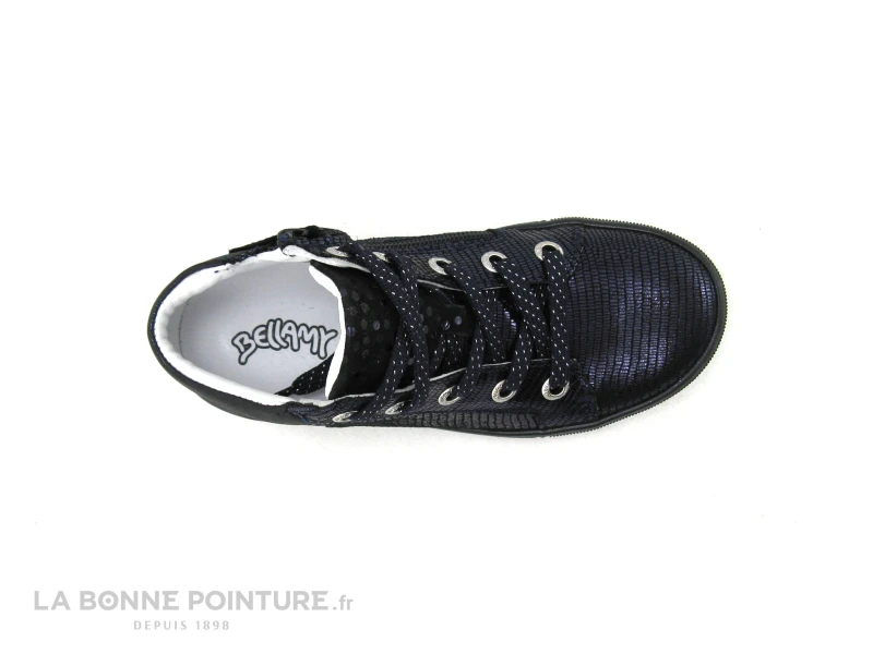 Bellamy CALIGO Iguana Marine - Noir - Basket Montante Fille 8 Bellamy CALIGO Iguana Marine - Noir - Basket Montante Fille – Image 6