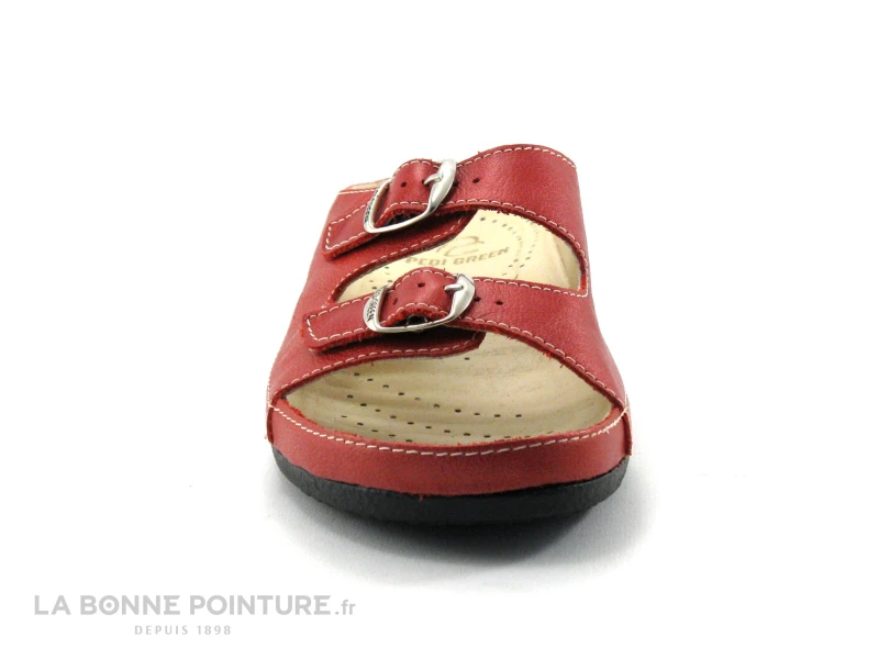 Pedi Girl WELL DB Rouge Mule Femme Ajustable 3 Pedi Girl WELL DB Rouge Mule Femme Ajustable – Image 2