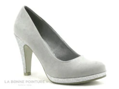 Marco Tozzi 2-22441-30 Grey - Escarpin Gris Talon Haut -Les Bonnes Chaussures cd24607c73b9e66c561f35ea11d5d5ef img 6028.jpg 112926