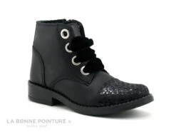 MKids MESALE MK2778D8IA - Noir - Lacet Velours - Boots Fille -Les Bonnes Chaussures cd24607c73b9e66c561f35ea11d5d5ef img 6052.jpg 124478