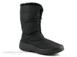 Antarctica 851 Noir - Botte Neige Femme Avec Zip Devant