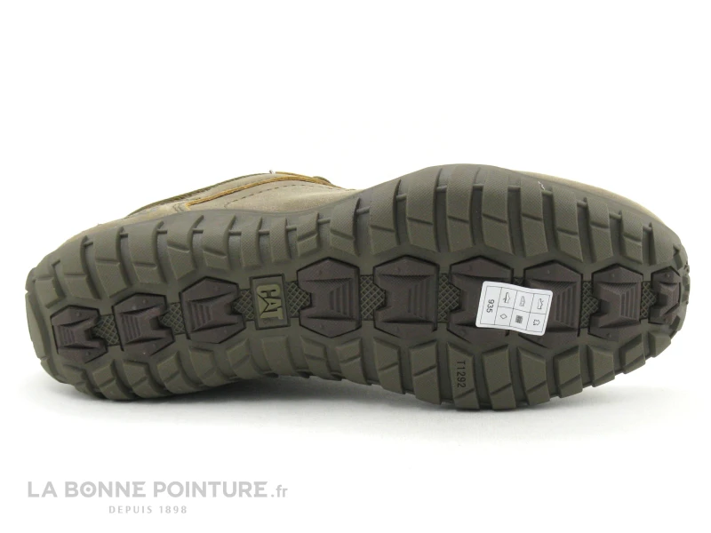 CATerpillar CAT ARISE Brun Feve - 587700-60B - P721358 - Basket Homme Cuir Marron 9 CATerpillar CAT ARISE Brun Feve - 587700-60B - P721358 - Basket Homme Cuir Marron – Image 7