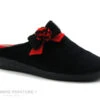 Koyuk Dinamic 602038 Noir - Rouge - Noeud Et Pompon - Pantoufles -Les Bonnes Chaussures cd24607c73b9e66c561f35ea11d5d5ef img 6226.jpg 154965