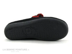 Koyuk Dinamic 602038 Noir - Rouge - Noeud Et Pompon - Pantoufles -Les Bonnes Chaussures cd24607c73b9e66c561f35ea11d5d5ef img 6229.jpg 154967