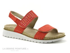 Morans MACANAU Rouge - Sandale Femme Avec Brides A Scratch -Les Bonnes Chaussures cd24607c73b9e66c561f35ea11d5d5ef img 6315.jpg 179298