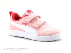Puma COURTFLEX V2 V PS 371543-25 - Basket Fille Rose A Scratches -Les Bonnes Chaussures cd24607c73b9e66c561f35ea11d5d5ef img 6718.jpg 179790
