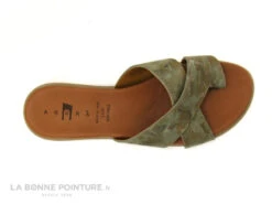 Agora PACLAIRE Kaki Marron - Mule Femme Avec Passe Orteil -Les Bonnes Chaussures cd24607c73b9e66c561f35ea11d5d5ef img 6739.jpg 155475