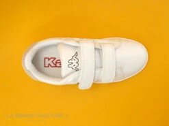 Kappa Logo ALPHA 2V White Blue - 2 Velcros - Basket Blanche Enfant -Les Bonnes Chaussures cd24607c73b9e66c561f35ea11d5d5ef img 6818.jpg 155588