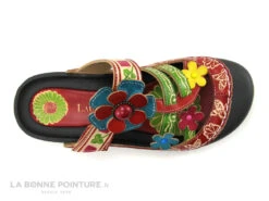 Laura Vita PHENIX Rouge - Sabot Mode Femme -Les Bonnes Chaussures cd24607c73b9e66c561f35ea11d5d5ef img 7101.jpg 180115