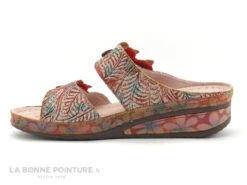 Laura Vita JACDISO 06 Rouge - Brides Avec Fleurs - Mule Femme -Les Bonnes Chaussures cd24607c73b9e66c561f35ea11d5d5ef img 7231.jpg 168346