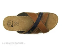 Morans TAFIL Marron - Marine - Bride Croisees - Mule Homme -Les Bonnes Chaussures cd24607c73b9e66c561f35ea11d5d5ef img 7392.jpg 156314