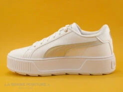 Puma KARMEN Shine - White - Fizzy Melon - Basket Plateforme -Les Bonnes Chaussures cd24607c73b9e66c561f35ea11d5d5ef img 7398.jpg 168465