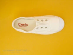 Cienta 7099705 Blanc - Basket Toile Enfant Sans Lacet -Les Bonnes Chaussures cd24607c73b9e66c561f35ea11d5d5ef img 7551.jpg 168994