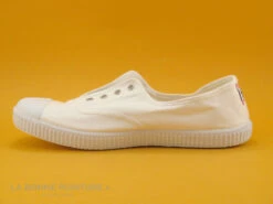 Cienta 70997 05 - Tennis Toile Blanche - Sans Lacet -Les Bonnes Chaussures cd24607c73b9e66c561f35ea11d5d5ef img 7565.jpg 169004
