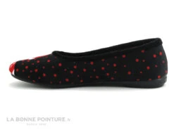 Ouf Tempo COMINO Noir Rouge - Audrey Hepburn - Pantoufle Ballerine -Les Bonnes Chaussures cd24607c73b9e66c561f35ea11d5d5ef img 7675.jpg 137224