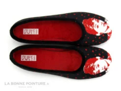 Ouf Tempo COMINO Noir Rouge - Audrey Hepburn - Pantoufle Ballerine -Les Bonnes Chaussures cd24607c73b9e66c561f35ea11d5d5ef img 7678.jpg 137220