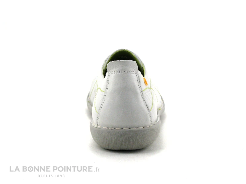 Jungla 6020 Off White - Gris - Vert - Chaussure Basse Femme 6 Jungla 6020 Off White - Gris - Vert - Chaussure Basse Femme – Image 4