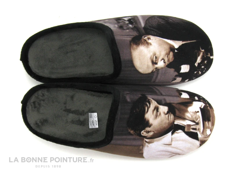 Maison Espadrille 6784-2 - Les Tontons Flingueurs - Pantoufle Homme 6 Maison Espadrille 6784-2 - Les Tontons Flingueurs - Pantoufle Homme – Image 4