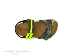 Kickers SOSTREET Kaki Jaune Imprime - Sandale Reglable GARCON -Les Bonnes Chaussures cd24607c73b9e66c561f35ea11d5d5ef img 7912.jpg 169213
