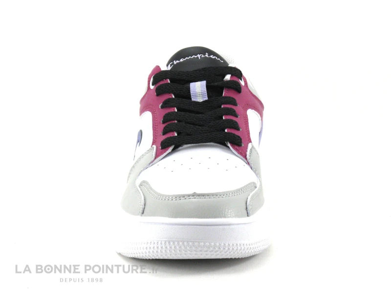 Champion REBOUND 2-0 Low S1332-CHA - Blanc Rose Gris - Basket 4 Champion REBOUND 2-0 Low S1332-CHA - Blanc Rose Gris - Basket – Image 2