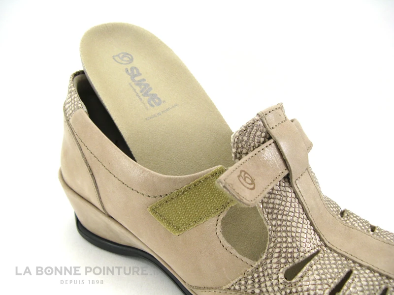 Suaves ALPES 5042APT Sandy - Chaussure Aeree Beige - Talon Compense 7 Suaves ALPES 5042APT Sandy - Chaussure Aeree Beige - Talon Compense – Image 5
