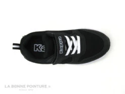 Kappa LogoDelvis EV Kid Black White - 381B86W - Basket Sport Enfant -Les Bonnes Chaussures cd24607c73b9e66c561f35ea11d5d5ef img 8063.jpg 169291