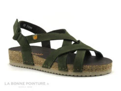 Jungla 7999 Forest Prado - Sandale Femme En Cuir Vert -Les Bonnes Chaussures cd24607c73b9e66c561f35ea11d5d5ef img 8069.jpg 181357