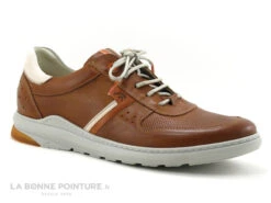Fluchos JACK F1162 Gange Cuero - Basket Ville Homme Cuir Marron